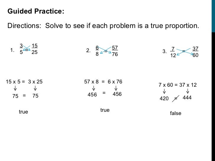 Lesson 7 Homework Practice Solving Proportions Answer Key